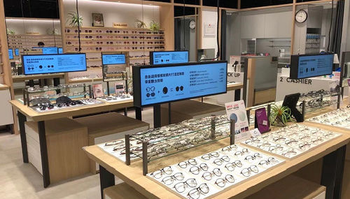 Neueste Unternehmenslösungen zu Jins Glas-Flaggschiff 29.5 Zoll Streckbar-Display