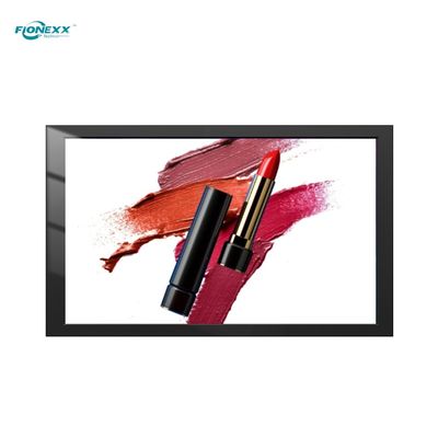 Guter Preis 65 Zoll schwarzes AD-Board Außenventilatorloses wandmontiertes Digital Signage Online