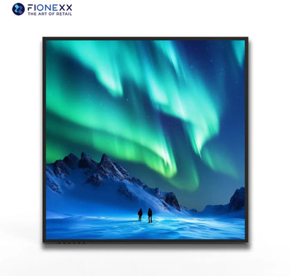 Guter Preis Wandmontiertes, hochauflösendes, quadratisches LCD-Display, perfekt für Einzelhandelsgeschäfte Online