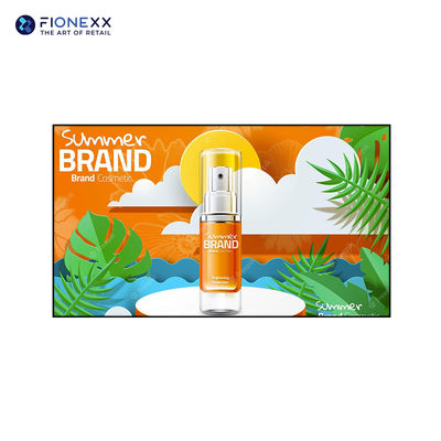 Guter Preis 8mm Bezel QLED Monitor Android LCD Digital Signage Display Kiosk für 4K Video Wandmontage Werbung Online