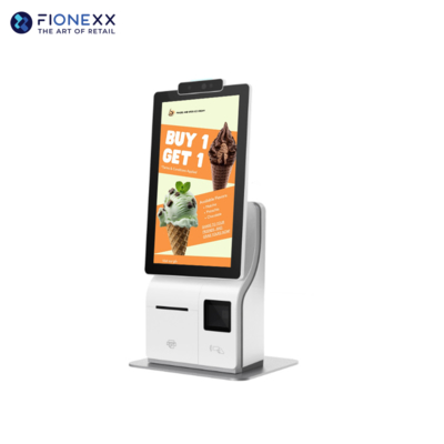 Guter Preis 15.6 Zoll Einzelbildschirm Selbstbedienung Kioske POS-Terminal mit KI-Kamera Online