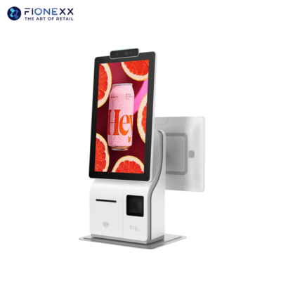 Guter Preis 15.6 Zoll Doppel-Touch-Bildschirm Selbstbedienung Bestellung Werbebildschirm Selbstbedienung POS-Kioske Online