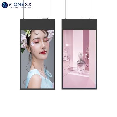 Guter Preis Doppelseitiges LCD-Fensterbildschirm mit digitaler Beschilderung für Einzelhandelsgeschäfte Online