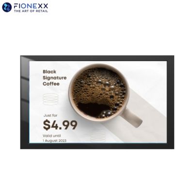 Guter Preis WiFi/RJ45 Netzwerk 75 Zoll Schwarze Fenster Außen ohne Lüfter Wandschilder mit 3840*2160 Auflösung Online