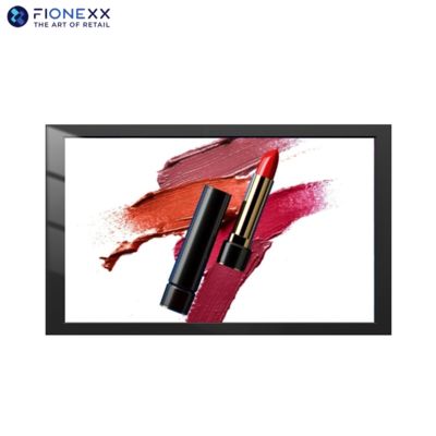 Guter Preis 65 Zoll schwarzes AD-Board Außenventilatorloses wandmontiertes Digital Signage Online