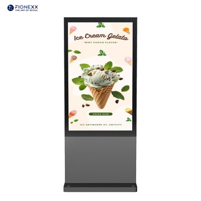 Guter Preis Android 11.0 Vertikales Digital Signage Display für den Außenbereich 86 Zoll Online
