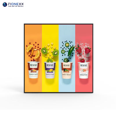 Guter Preis 33.2 Zoll quadratischer LCD-Bildschirm 500 Nits Wandmontierte digitale Beschilderung Online