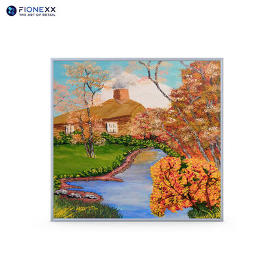 Guter Preis Hochkontrast 29,5 Zoll Quadrat LCD-Display Wandmontierte digitale Beschilderung Online