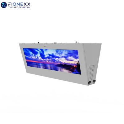 Guter Preis High Contrast Bus Shelter Digital Signage Wasserdichtes Außen-Digital Signage IP65 Online