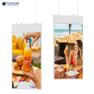 Guter Preis 43/49/55 Zoll 700+700nits Doppelseitiges Schild TFT LCD 1080p Weiß Online