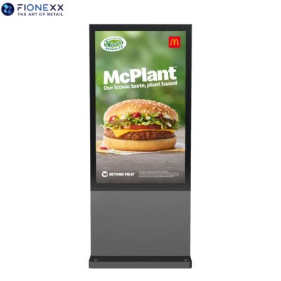 Guter Preis 65 Zoll kommerzielle Digital Signage-Displays für den Außenbereich mit RoHS-Zertifikat Online