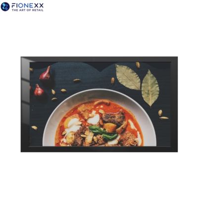 Guter Preis Aluminium 32 Zoll schwarze Fenster Digital Signage Außen LCD Werbebildschirm Online