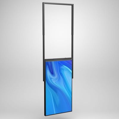 Freistehende doppelseitige Fensteranzeige mit schmaler Bezel und 43
