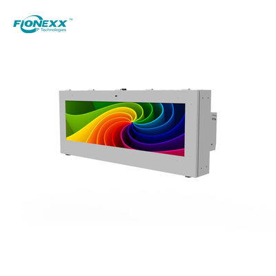 Guter Preis 3000 cd/m2 Bus-Stop Digitale Beschilderung Streckt 58,4 Zoll Touch-Panel Optional Online