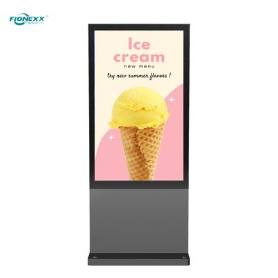 Guter Preis 800-2500cd/M2 hohe Helligkeit Außen-Digital Totem 55 Zoll Aluminium Profil Online