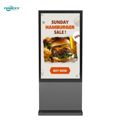 Guter Preis Anpassbares Android Outdoor Digital Totem Handelsgrad 800-2500nits Online