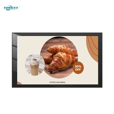 Guter Preis 86 Zoll schwarzes AD-Board Außenventilatorloses Wandschild Online