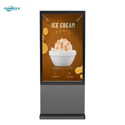 Guter Preis Fanslose AD-Board Outdoor Digital Totem 86' Digital Signage Aluminiumprofil Online