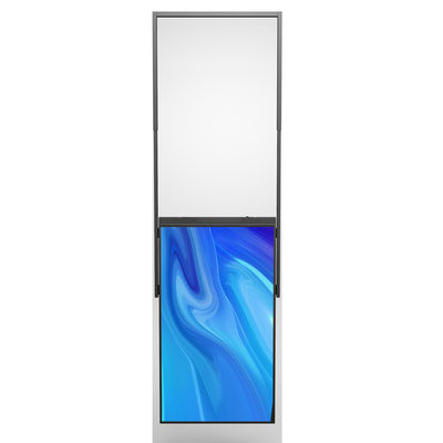55-Zoll-Doppelseitiges Fenster-Display Hängendes LCD-Display mit schmaler Lünette 14,3 mm