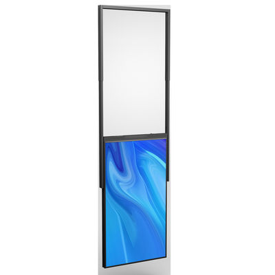 49 Zoll hohe Helligkeit doppelseitige LCD-Fenster-Displays mit schmaler Lünette 14,3 mm