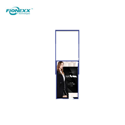 49 Zoll hohe Helligkeit Doppelseitiges Fensterbildschirm mit Auflösung 1920x1080 und Helligkeit 2500-4000nits