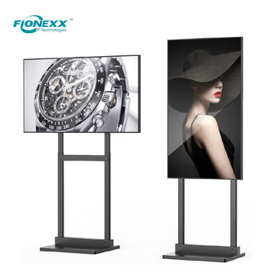 65-Zoll 4K-LCD-Fenster mit hoher Helligkeit Einseitige Landschaft/Portrait-Anzeige