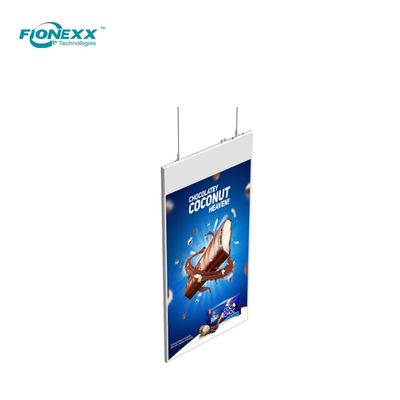 Guter Preis 43/49/55 Zoll 700+700nits Doppelseitiges Schild TFT LCD 1080p Weiß Online