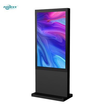 Guter Preis Innenraum-Wifi-Touch-LCD-Bildschirm Totem-Kiosk 350nits Helligkeit Boden stehende digitale Beschilderung Online