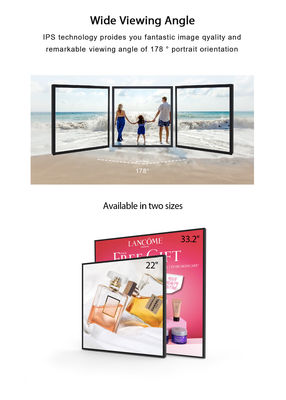Guter Preis 27 / 29 / 35 Zoll hochauflösender Touch-Kiosk Quadrat LCD-Panel Android Wandmontage Online