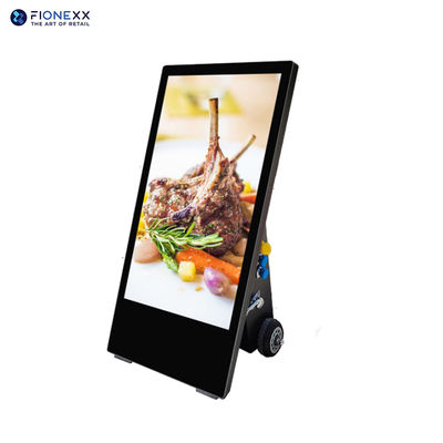 IP65 Outdoor-Batteriebetriebene Digitale Beschilderung Batteriebetriebene Digitale Beschilderung 43 Zoll
