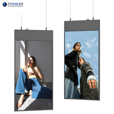 55 Zoll x 2 Größe Helles LCD-Display für Einzelhandel und Gewerbeflächen