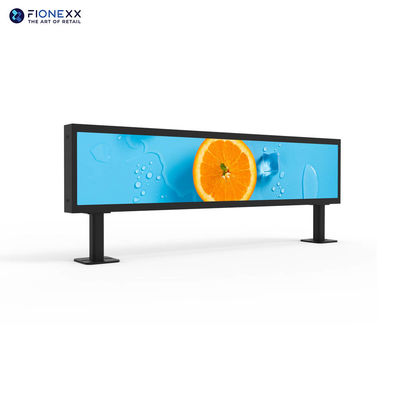 Doppelseitig 24 Zoll Streckbar Lcd-Panel 1920x360 Banner Stil