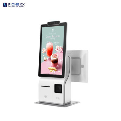 Guter Preis Doppelseitig 15,6 Zoll Selbstbedienung Touchscreen Kiosk Selbstbedienung Bestellsystem Online