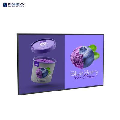 RoHS 50 Zoll LCD-Display Wandmontierte digitale Beschilderung Android 11.0 Betriebssystem