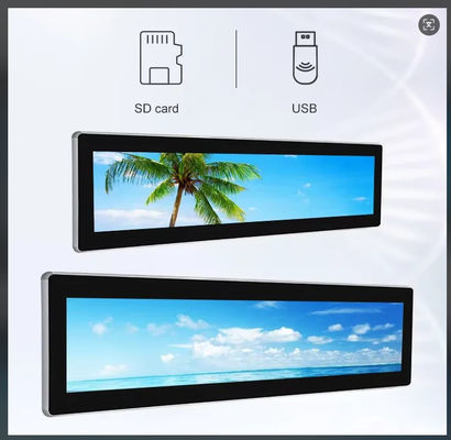 Hoher Helligkeitsgrad 700nits für die Werbung in Einzelhandelsgeschäften und/oder für das LCD-Display mit breiter Stange