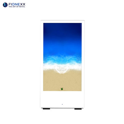 Guter Preis 2000nits Helligkeit Digitales LCD-Kiosk mit beweglichen Batterien IP65 Wasserdicht WiFi und Bluetooth-Verbindung Online