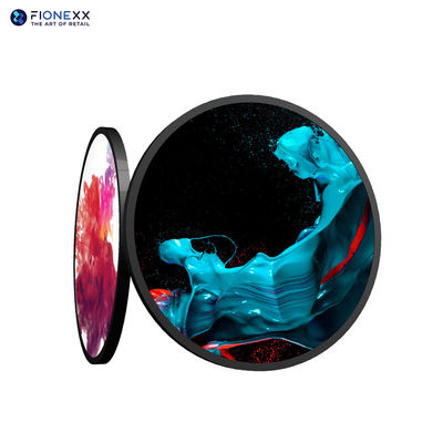 Custom Round LCD Digital Signage Display mit 5 Zoll Bildschirm und 400 cd/m2 Helligkeit
