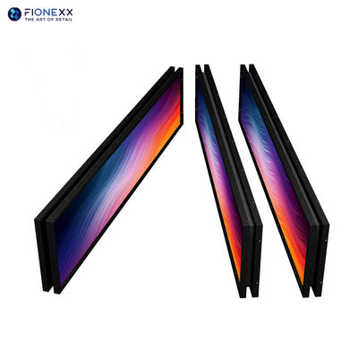 37.8 Zoll Stretched Bar LCD Werbe-LCD-Netzwerk WLAN Ultra-Regal-Kantenbildschirm