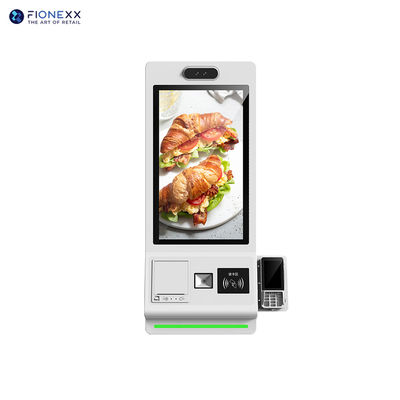 All-in-One-Selbstbedienungskioske mit integriertem thermischen Quittungsdrucker für Fast Food und Einzelhandel