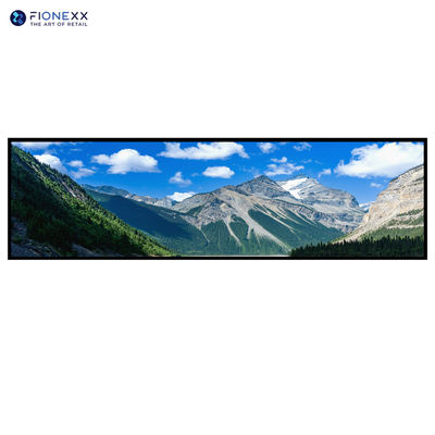 88 Zoll Ultra Wide Stretched Bar Monitor Wandmontierte LCD-Anzeige mit 15,5 mm Bezel