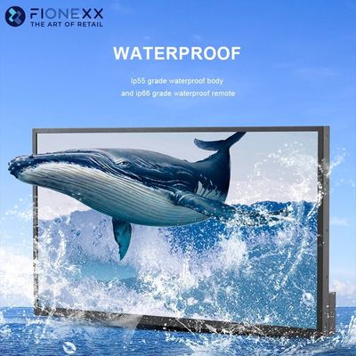 Außen TV drahtloser Außen TV IP65 2500nits 4k auf Lager Werden Sie unser Vertriebspartner!