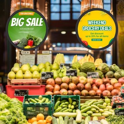 Lcd-Werbe-Digitalplakat für Einzelhandelsgeschäfte