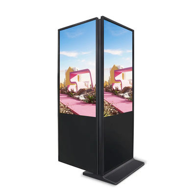 Guter Preis Digital Signage Smart Kiosk Vertikal Totem Boden Stehender Touchscreen LCD Werbebildschirm mit schneller 6ms Reaktionszeit Online
