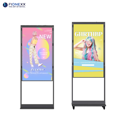 Guter Preis Hängendes digitales Ultra-Dünn-LCD-Display 25 mm 55 Zoll Innenraum doppelseitig Online