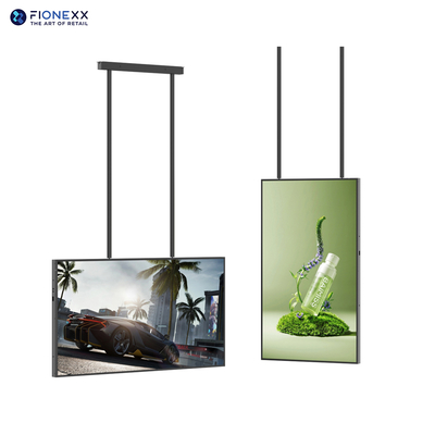 Guter Preis 55-Zoll-Android-Board Slim Bezel OD10 Hochhelligkeit Hängende Einseitige Fenster-Gesichtsanzeige Online