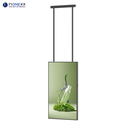 49-Zoll-Hochhelligkeits-Hängende Einseitige LCD-Fensteranzeige mit Portrait- und Landschaftsanzeige