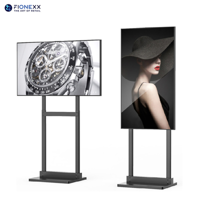 65-Zoll 4K-LCD-Fenster mit hoher Helligkeit Einseitige Landschaft/Portrait-Anzeige