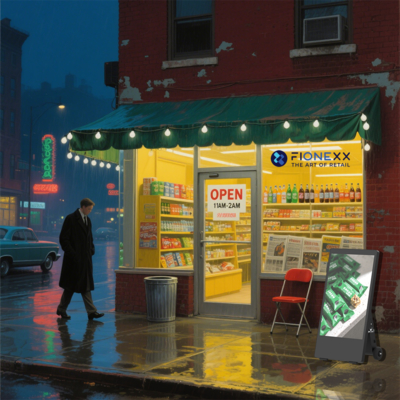 Guter Preis Outdoor Android Batteriebetriebene Digital Signage Wasserdicht IP55 Mobile Batteriebetriebene Werbeanzeige Online