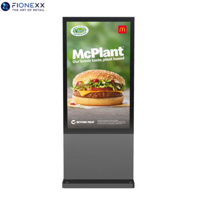 Guter Preis 65 Zoll kommerzielle Digital Signage-Displays für den Außenbereich mit RoHS-Zertifikat Online