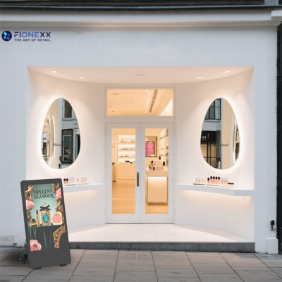 Außen IP65 Batteriebetriebene Digital Signage 43 Zoll wasserdichte LCD-Bildschirme Plakat